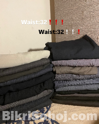 Thrifted formal pants